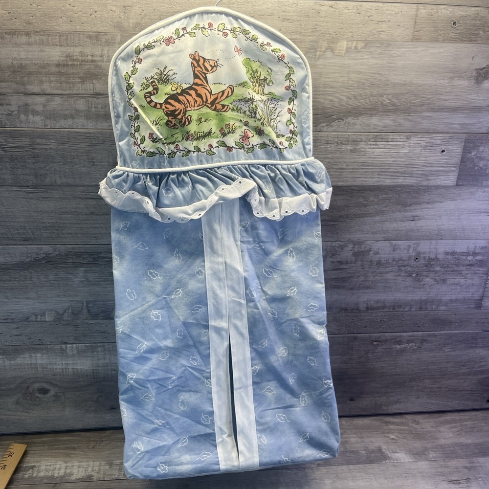 Classic Winnie The Pooh 90s Diaper Stacker Hanging Disney Crib Organizer Vintage